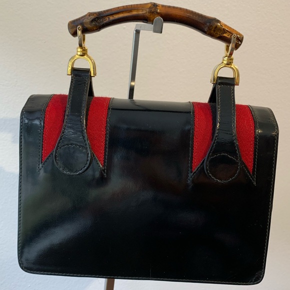 #8 GUCCI 60s PATENT MUSEUM PIECE - Picture 6 of 16